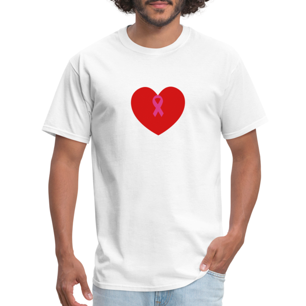 I HEART BOOBIES Unisex Classic T-Shirt - white