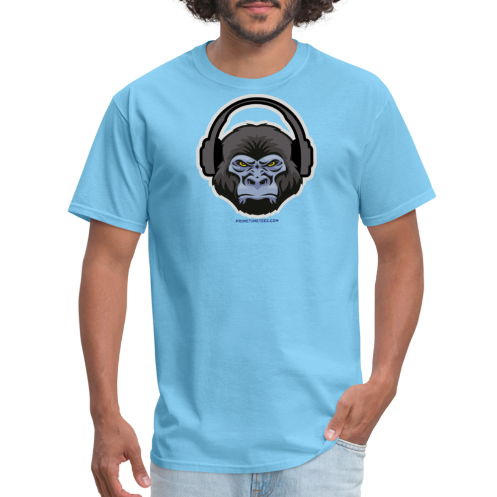 GORILLA HEADPHONES Unisex Classic T-Shirt - aquatic blue