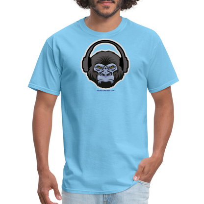 GORILLA HEADPHONES Unisex Classic T-Shirt - aquatic blue