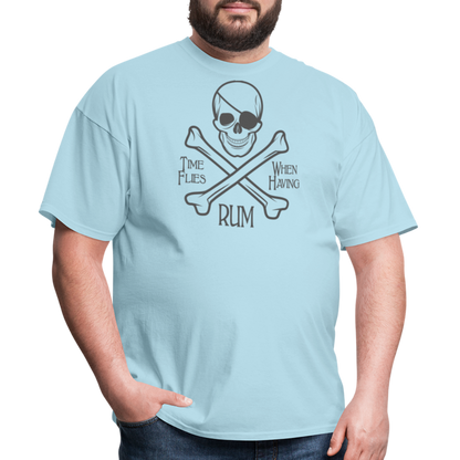 PIRATE RUM Unisex Classic T-Shirt 100% COTTON - powder blue