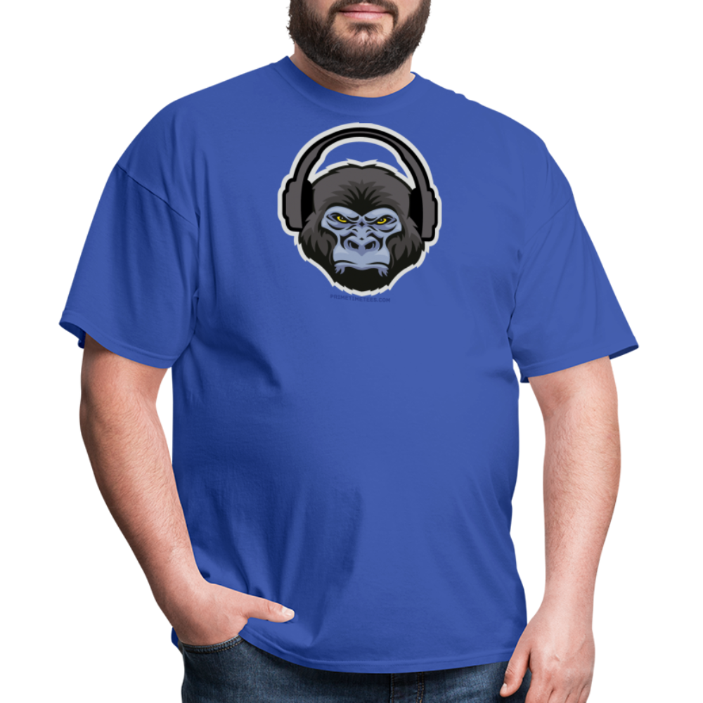 GORILLA HEADPHONES Unisex Classic T-Shirt - royal blue