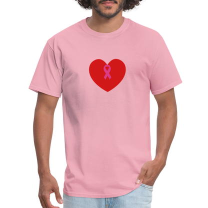 I HEART BOOBIES Unisex Classic T-Shirt - pink