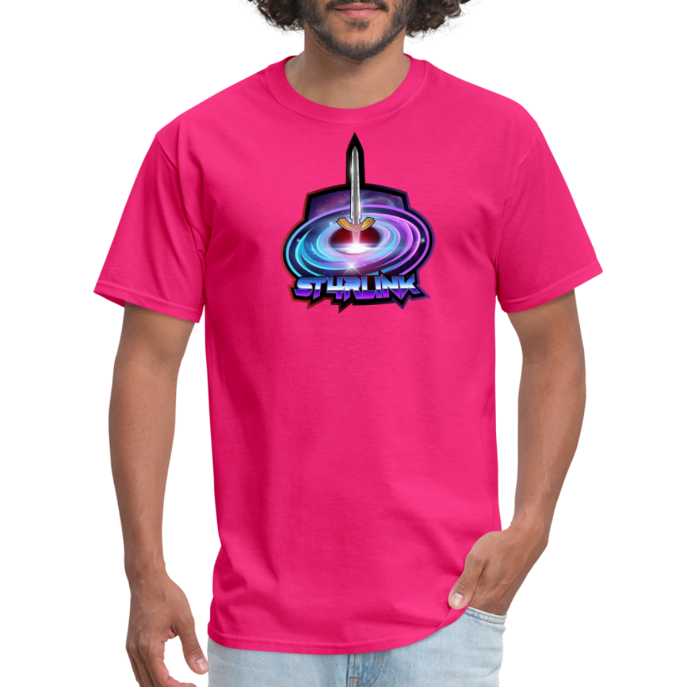 ST4RLINK Cotton T-Shirt - fuchsia