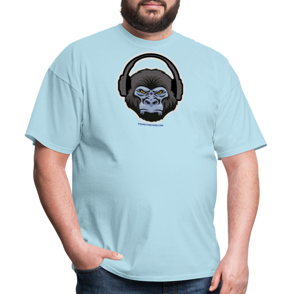 GORILLA HEADPHONES Unisex Classic T-Shirt - powder blue