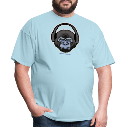 GORILLA HEADPHONES Unisex Classic T-Shirt - powder blue