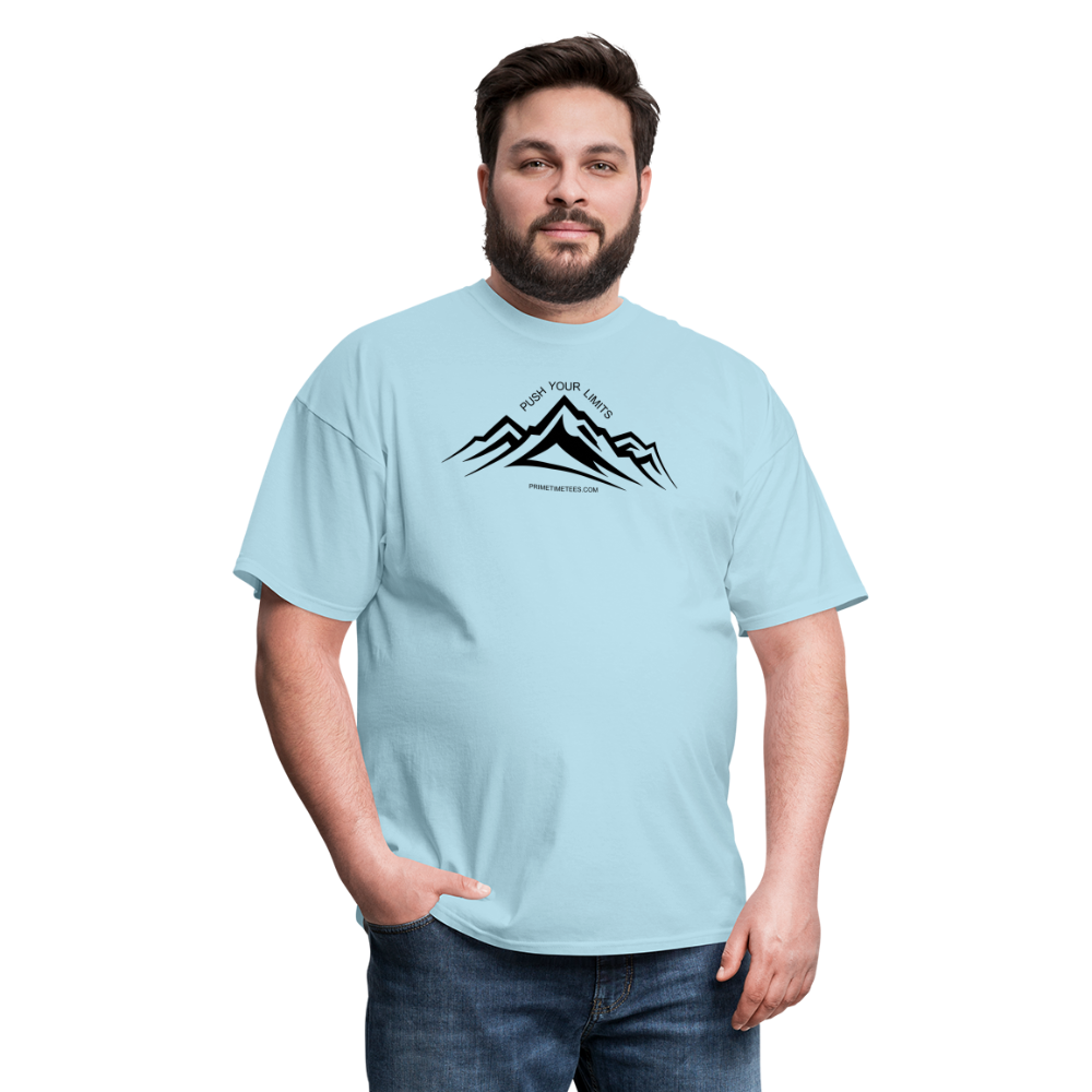 PUSH YOUR LIMITS Unisex Classic T-Shirt - powder blue