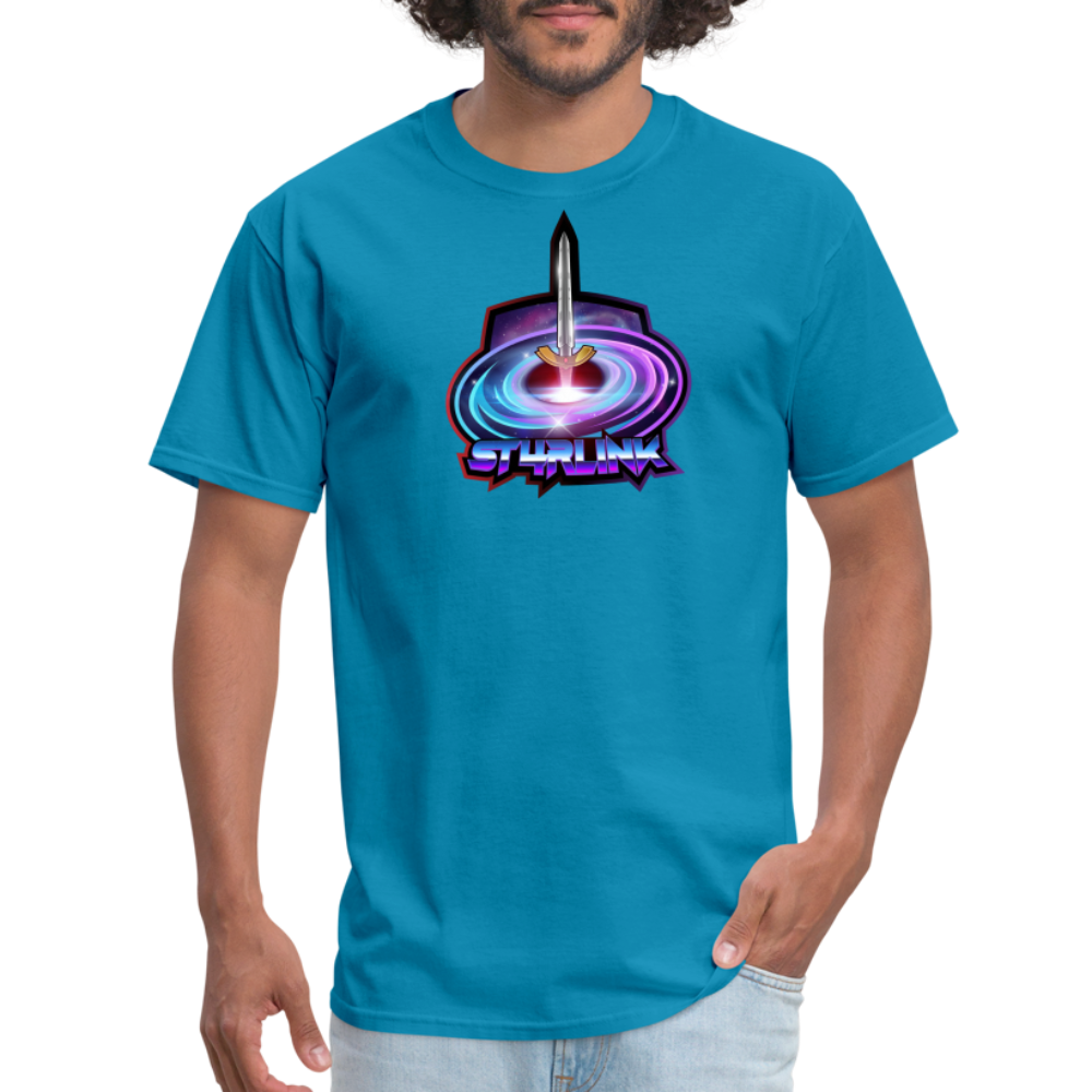 ST4RLINK Cotton T-Shirt - turquoise