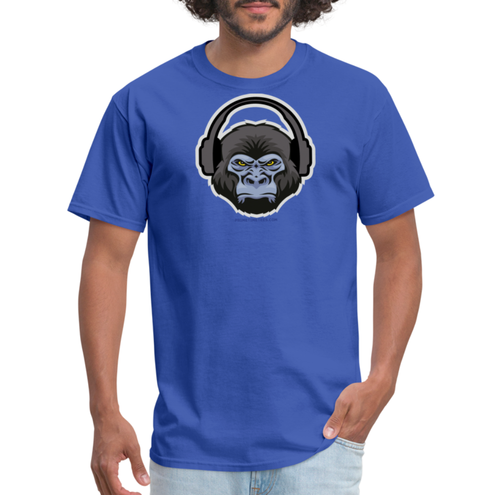 GORILLA HEADPHONES Unisex Classic T-Shirt - royal blue