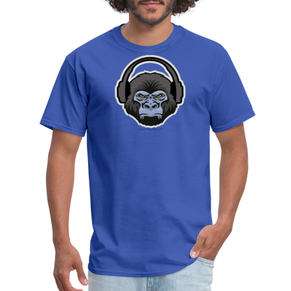 GORILLA HEADPHONES Unisex Classic T-Shirt - royal blue