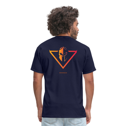 SPARTAN Triangle Large Back - navy