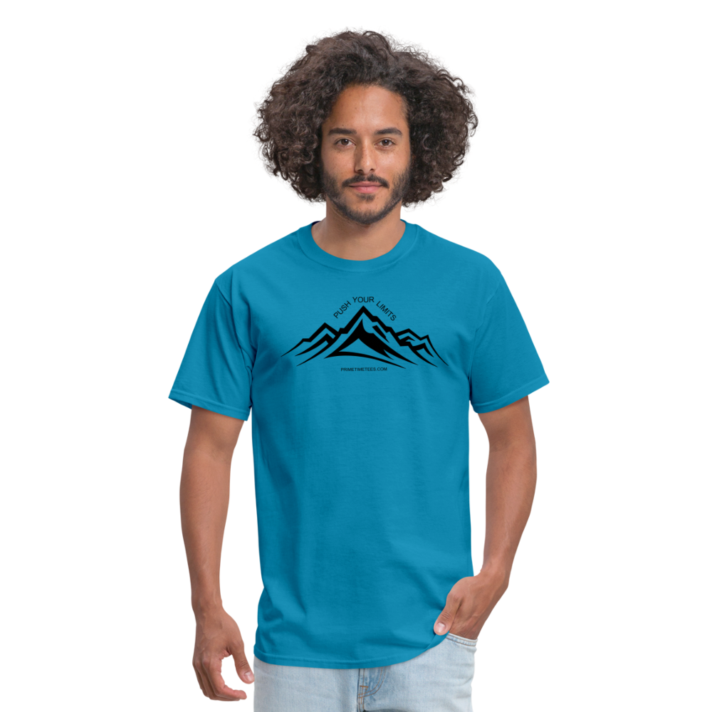 PUSH YOUR LIMITS Unisex Classic T-Shirt - turquoise