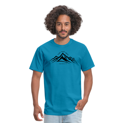 PUSH YOUR LIMITS Unisex Classic T-Shirt - turquoise