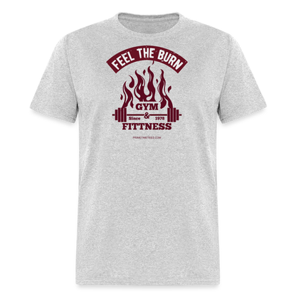 FEEL THE BURN Unisex Classic T-Shirt - heather gray