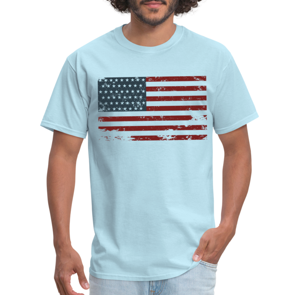 US FLAG - powder blue