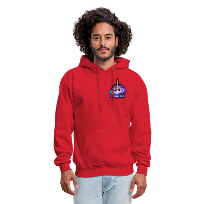 ST4RLINK Men's Hoodie Small Logo - red