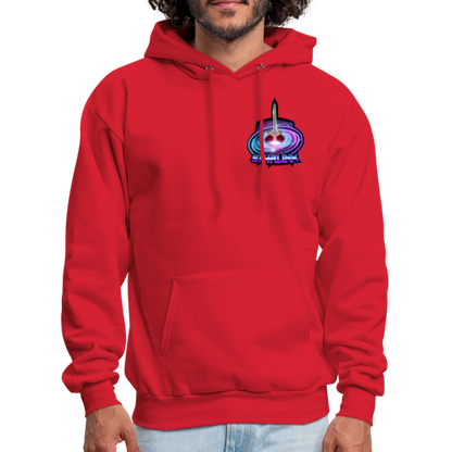 ST4RLINK Men's Hoodie Small Logo - red