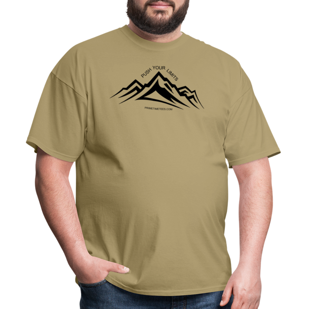 PUSH YOUR LIMITS Unisex Classic T-Shirt - khaki