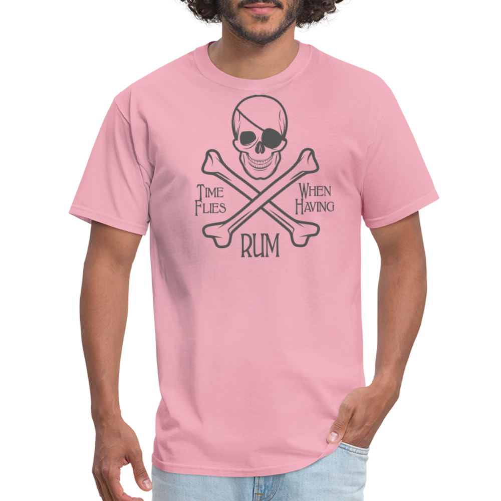 PIRATE RUM Unisex Classic T-Shirt 100% COTTON - pink