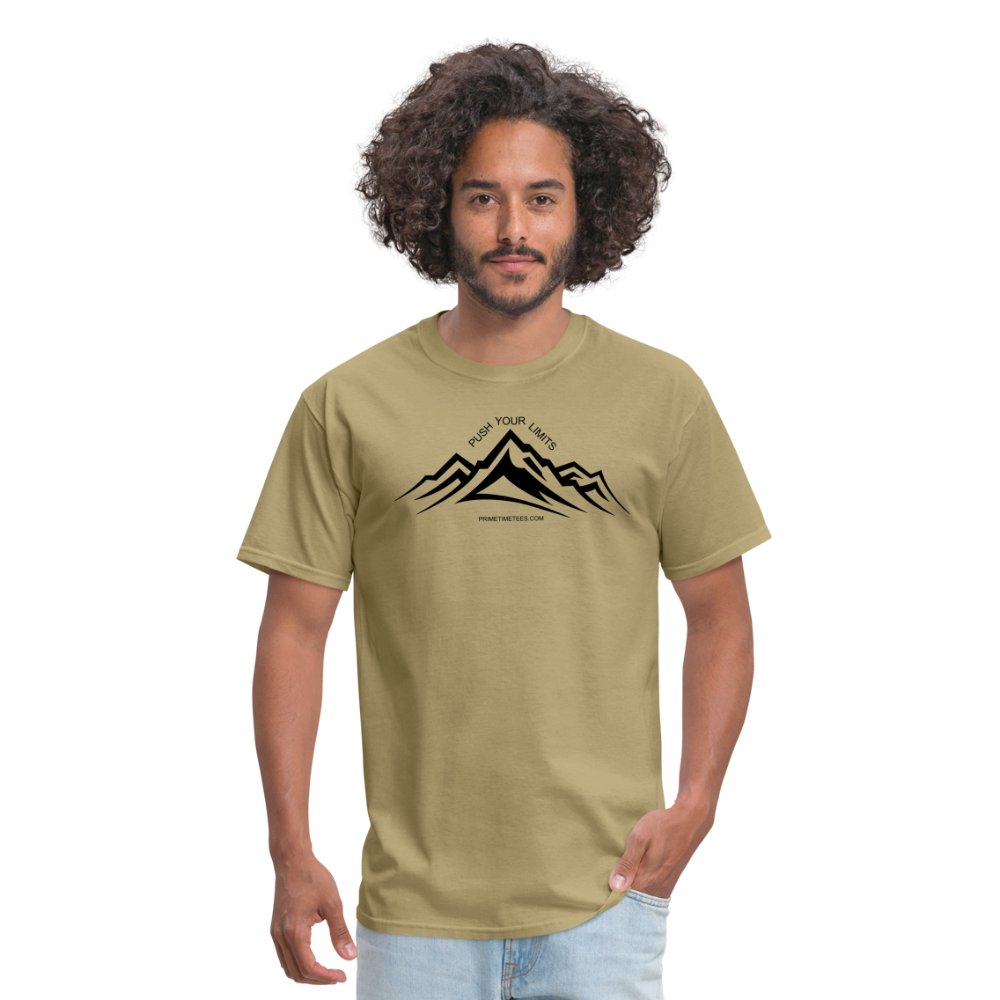 PUSH YOUR LIMITS Unisex Classic T-Shirt - khaki