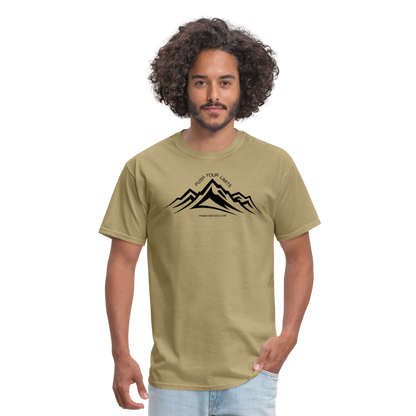 PUSH YOUR LIMITS Unisex Classic T-Shirt - khaki