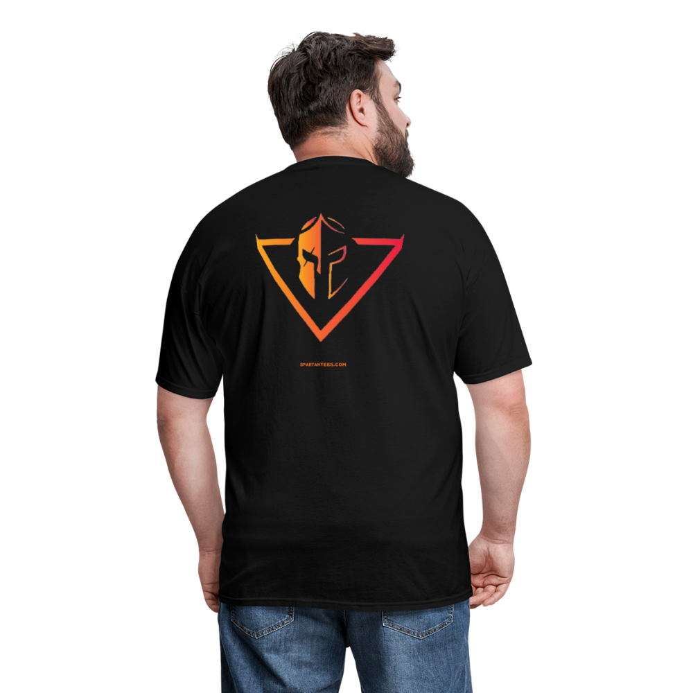 SPARTAN Triangle Large Back - black