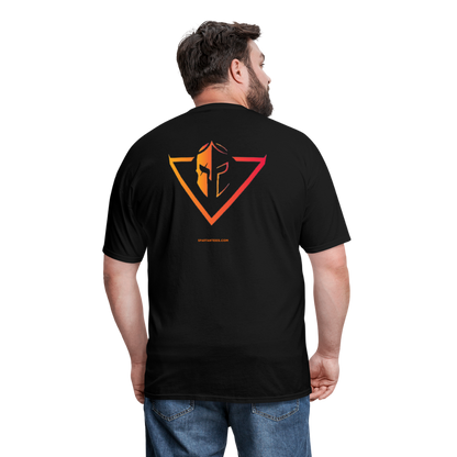 SPARTAN Triangle Large Back - black