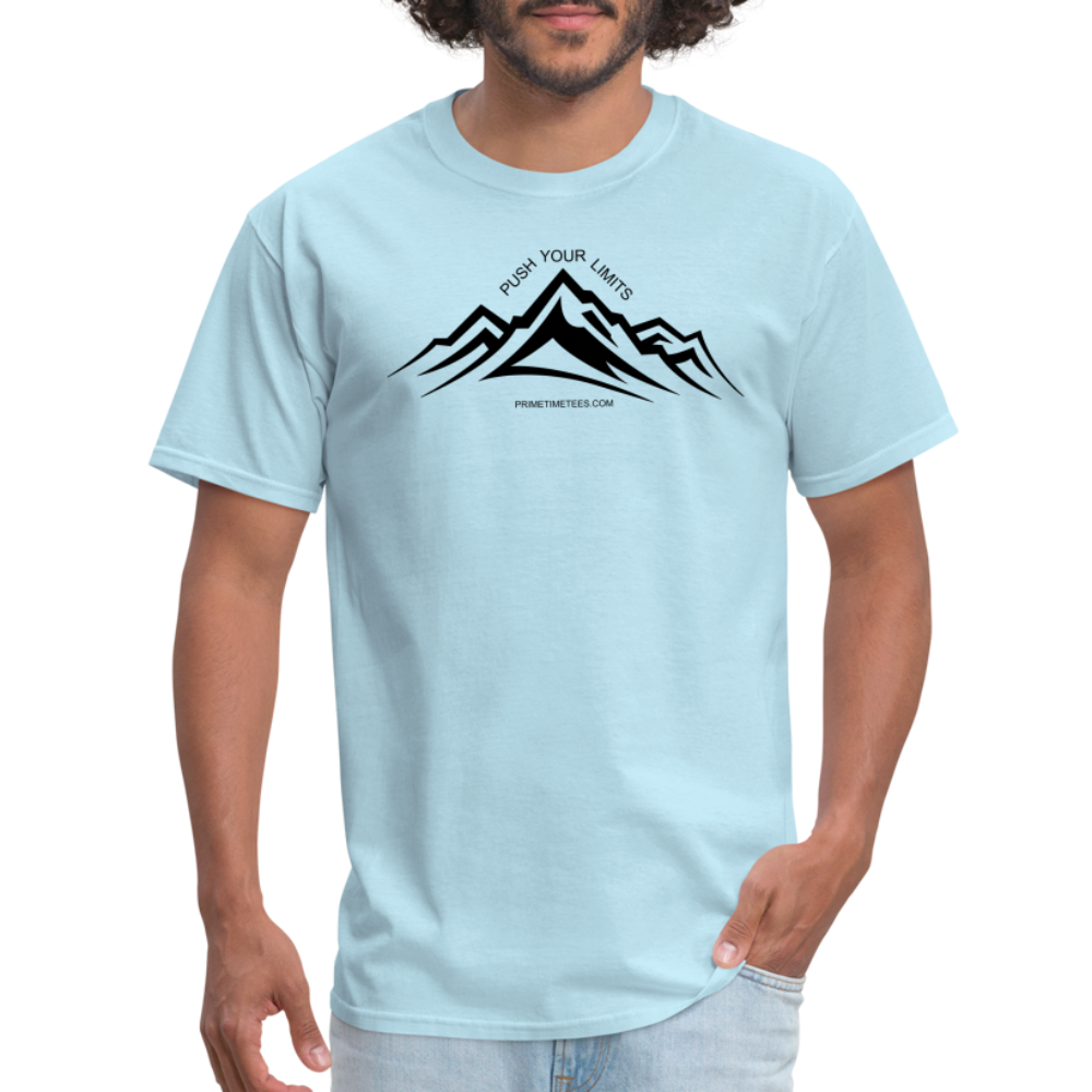 PUSH YOUR LIMITS Unisex Classic T-Shirt - powder blue