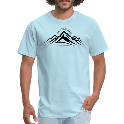 PUSH YOUR LIMITS Unisex Classic T-Shirt - powder blue