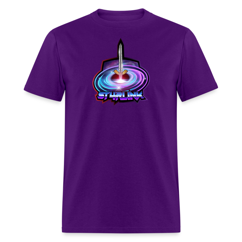 ST4RLINK Cotton T-Shirt - purple