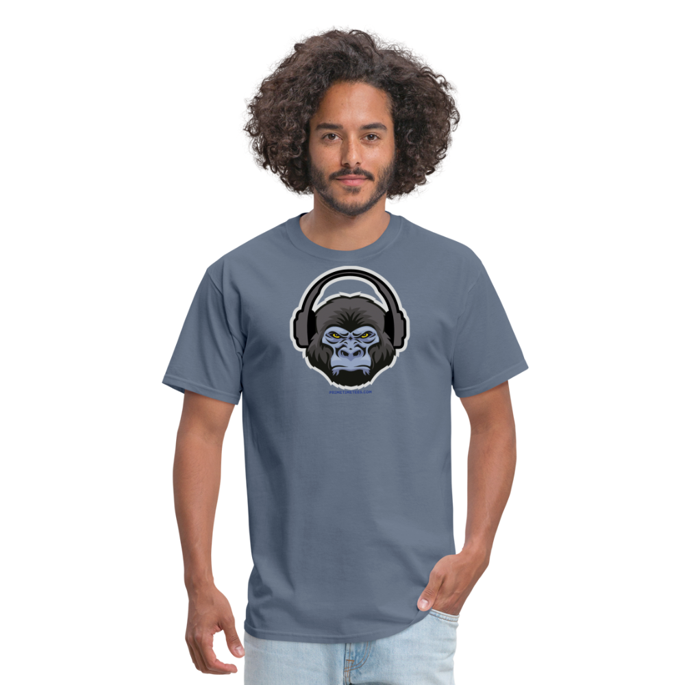 GORILLA HEADPHONES Unisex Classic T-Shirt - denim