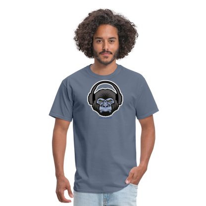 GORILLA HEADPHONES Unisex Classic T-Shirt - denim