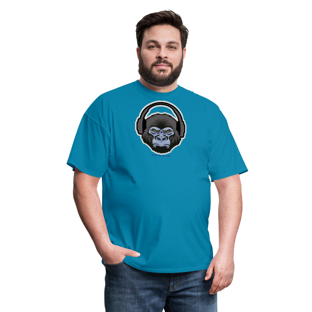 GORILLA HEADPHONES Unisex Classic T-Shirt - turquoise