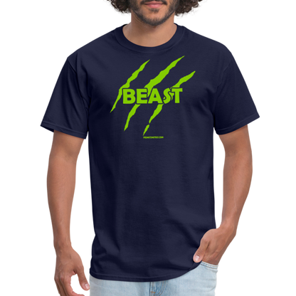 BEAST Unisex Classic T-Shirt - navy