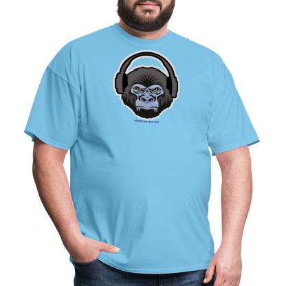 GORILLA HEADPHONES Unisex Classic T-Shirt - aquatic blue