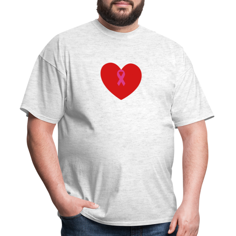 I HEART BOOBIES Unisex Classic T-Shirt - light heather gray