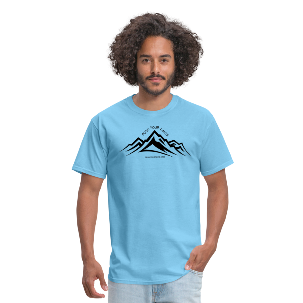 PUSH YOUR LIMITS Unisex Classic T-Shirt - aquatic blue