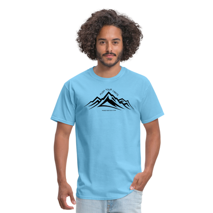 PUSH YOUR LIMITS Unisex Classic T-Shirt - aquatic blue