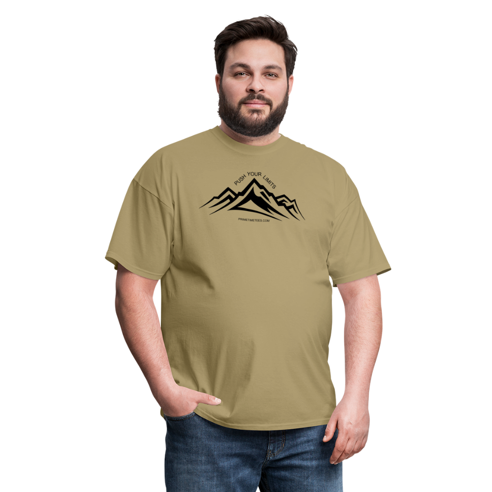 PUSH YOUR LIMITS Unisex Classic T-Shirt - khaki