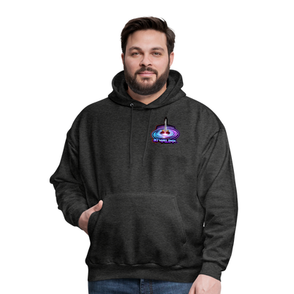 ST4RLINK Men's Hoodie Small Logo - charcoal grey