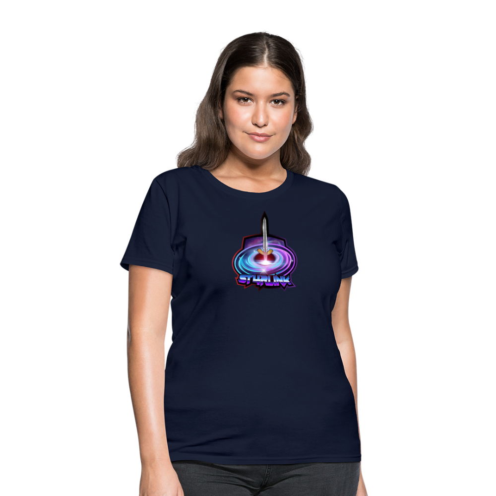 ST4RLINK Women's T-Shirt - navy