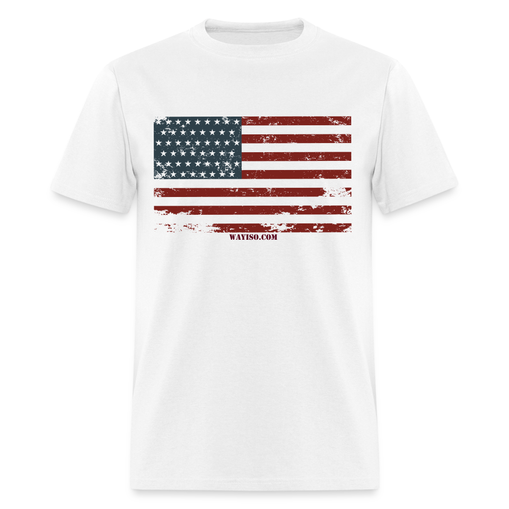 US FLAG - white