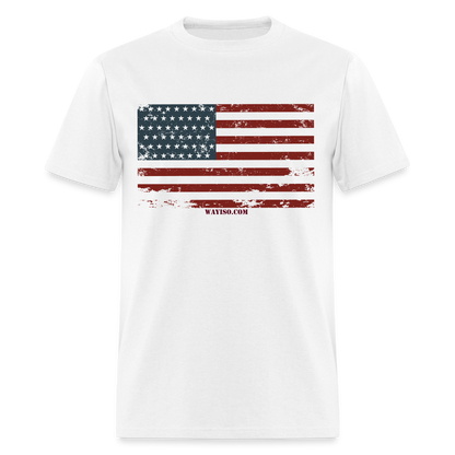 US FLAG - white