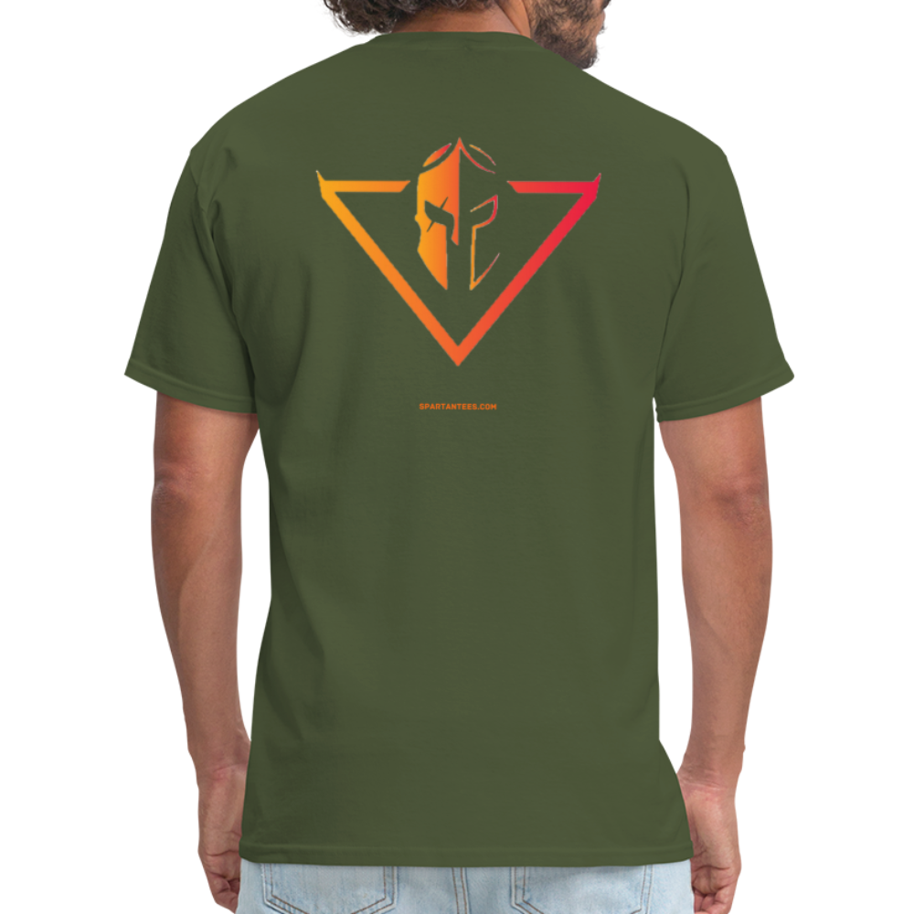 SPARTAN Triangle Large Back - military green