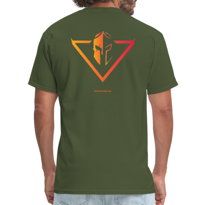 SPARTAN Triangle Large Back - military green