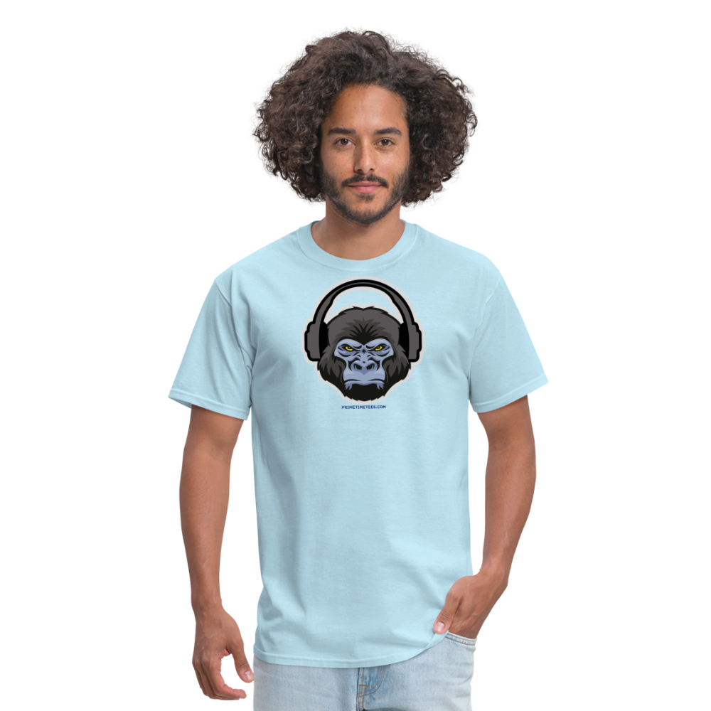 GORILLA HEADPHONES Unisex Classic T-Shirt - powder blue