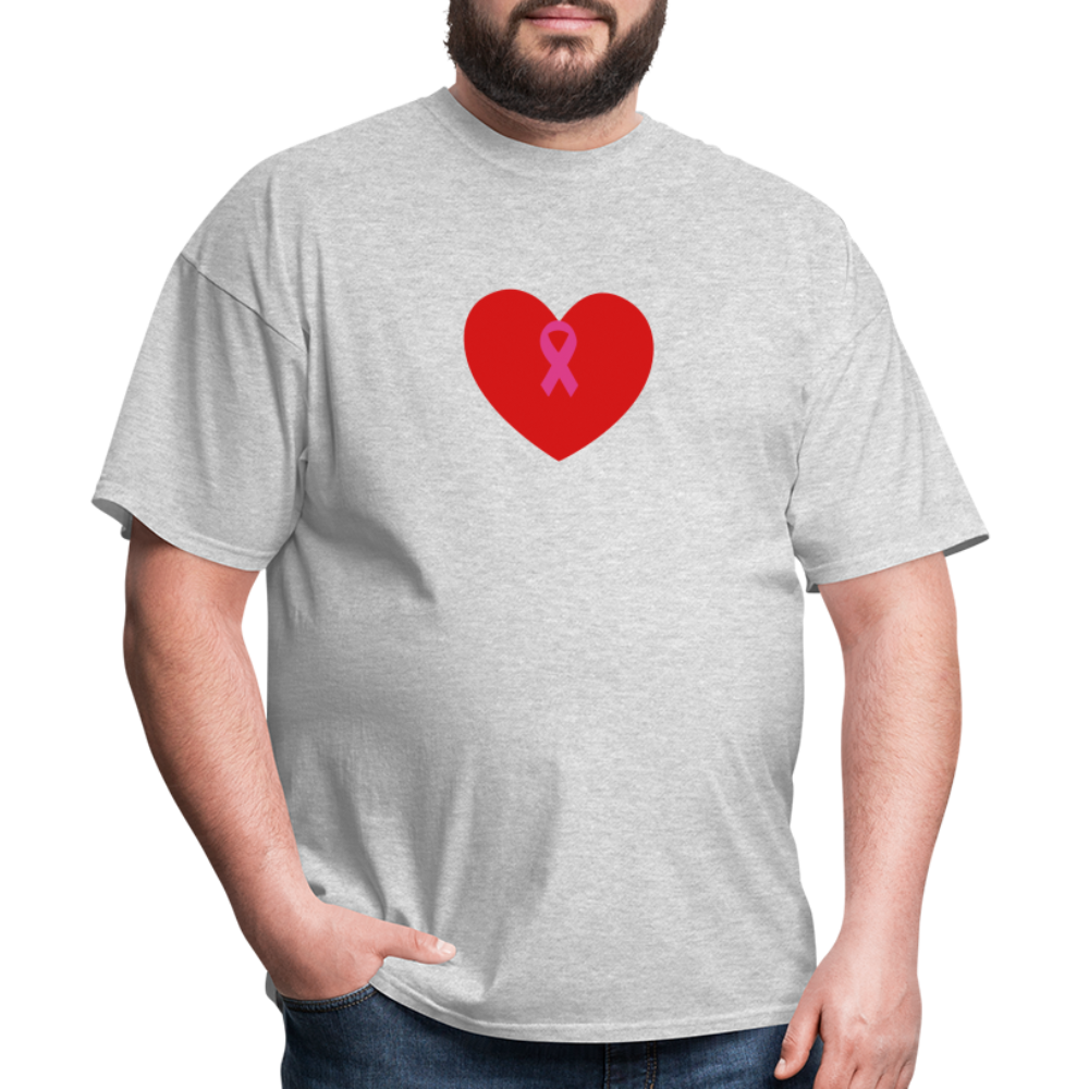 I HEART BOOBIES Unisex Classic T-Shirt - heather gray