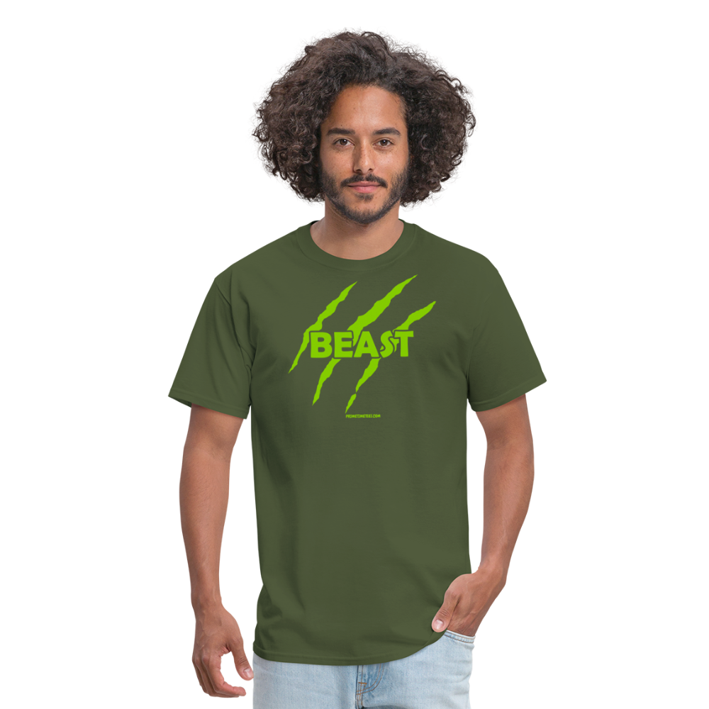 BEAST Unisex Classic T-Shirt - military green