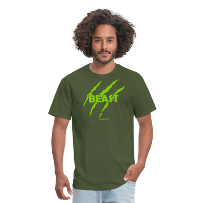 BEAST Unisex Classic T-Shirt - military green