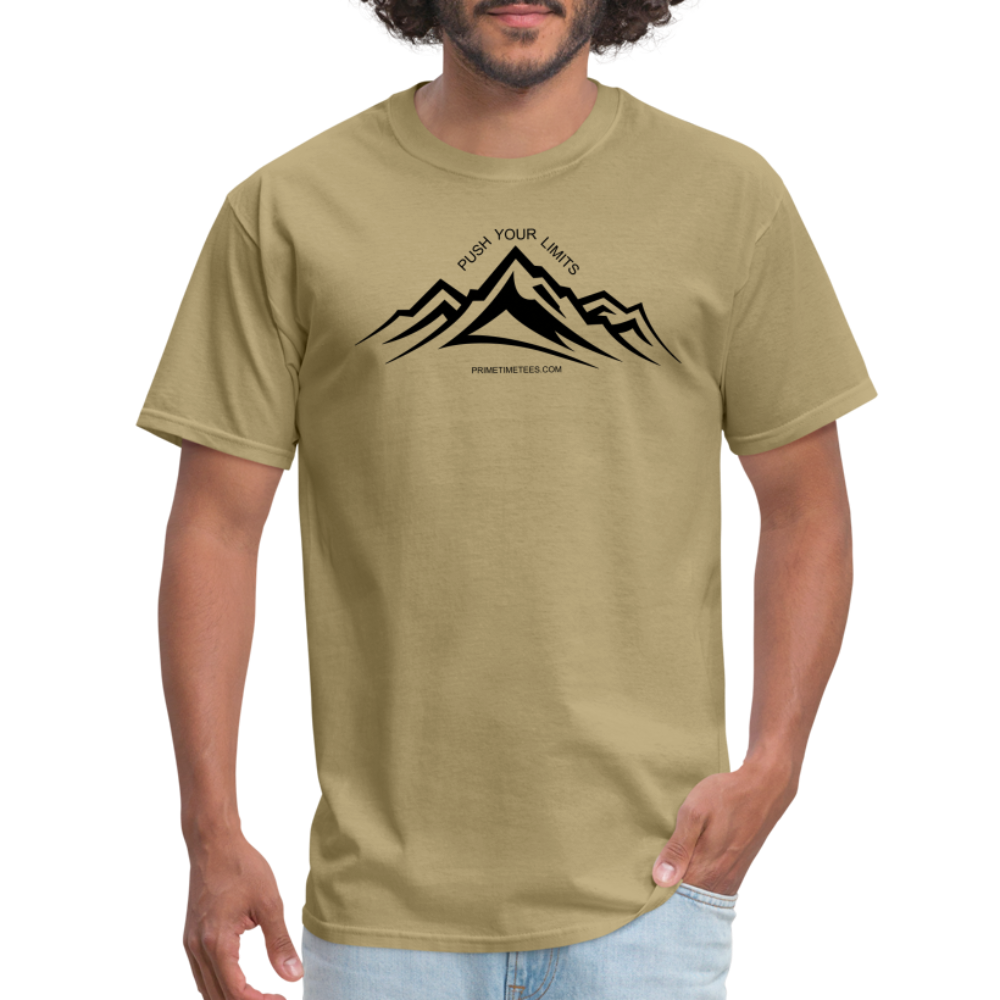 PUSH YOUR LIMITS Unisex Classic T-Shirt - khaki