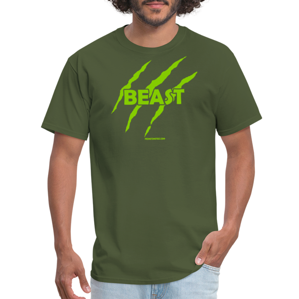 BEAST Unisex Classic T-Shirt - military green